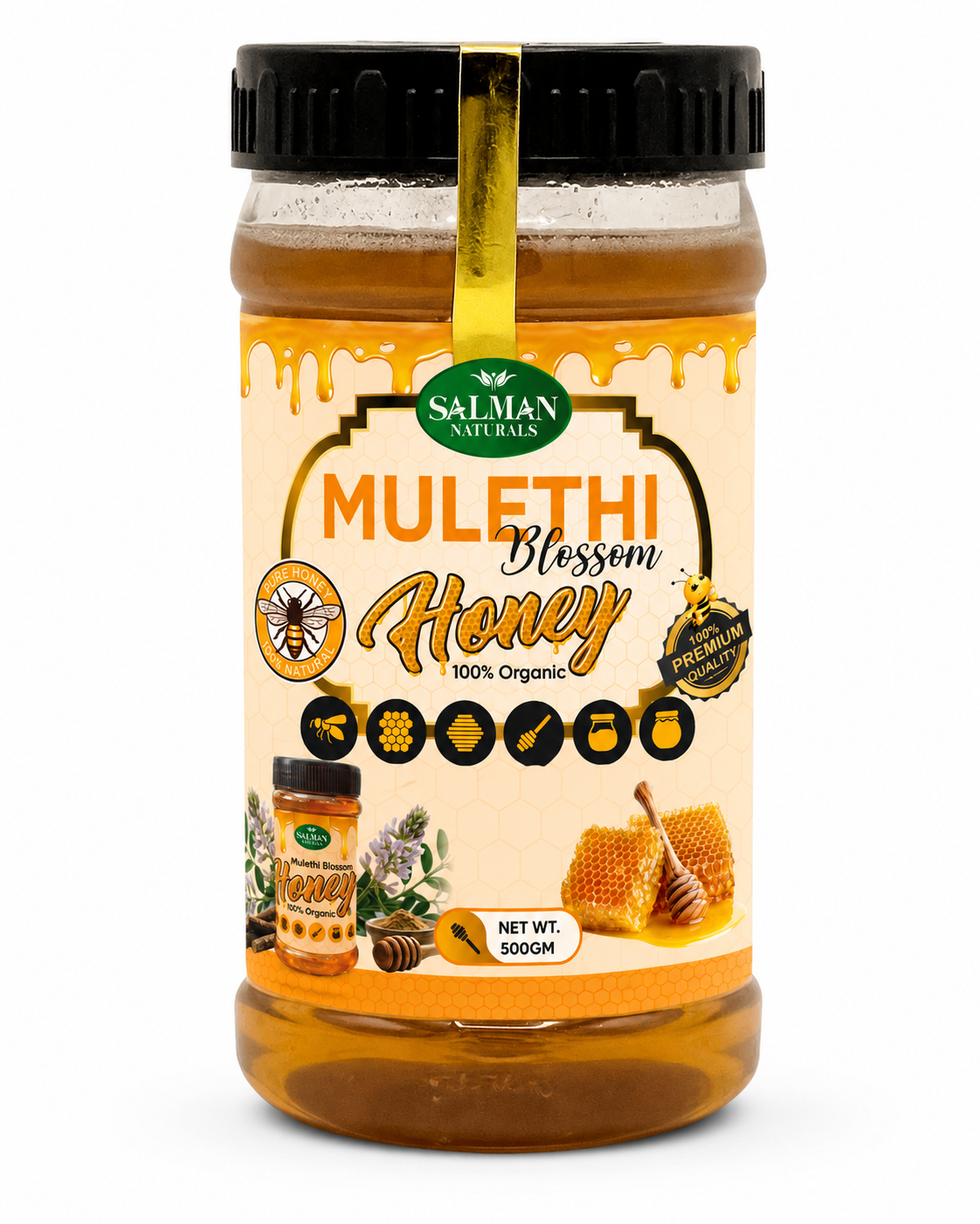 100% Pure Mulethi Honey – مُلٹھی شہد